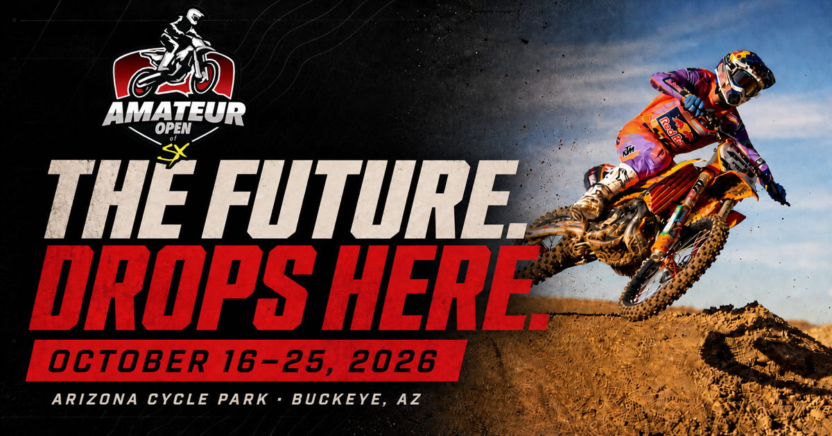 The Future Drops Here Amateur Open campaign