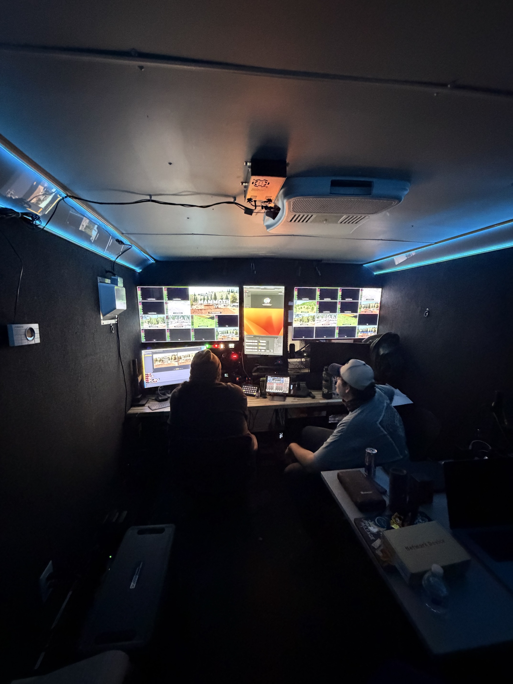 USA Sport live broadcast production behind the scenes 2