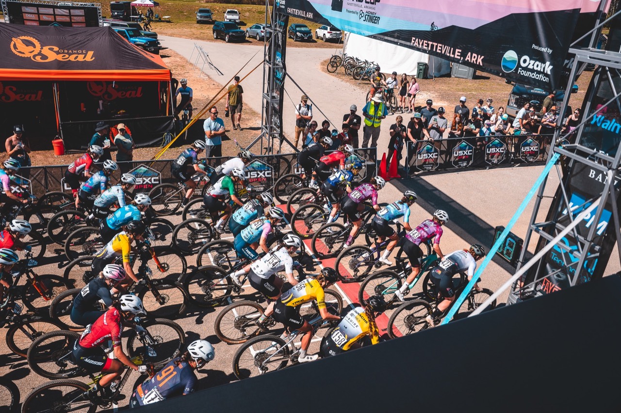 US Pro Cup racers launching from the start