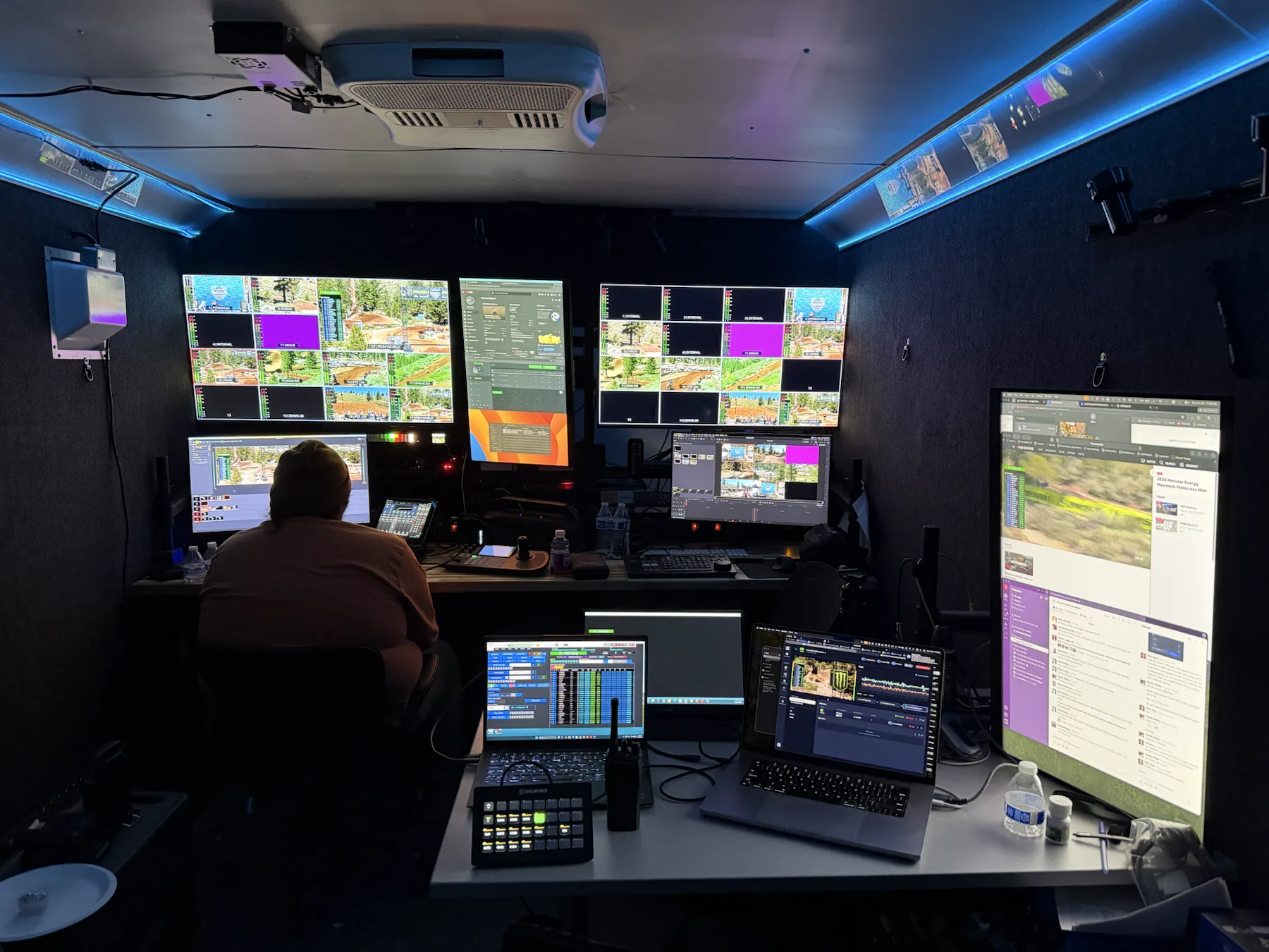 InsiderMX live broadcast control room